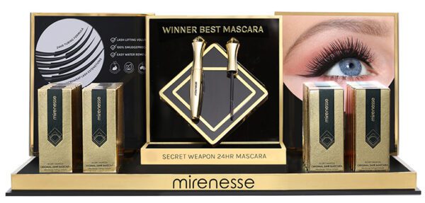 Mirenesse Mascara Display Of 24 With Stand