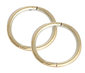 Gold Sleepers Plain 8mm
