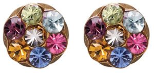 Gold Stud Large Rainbow Daisy