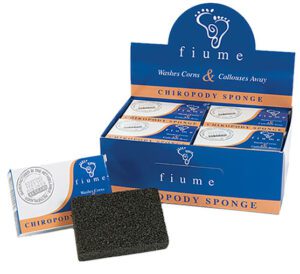 Fiume Chiropody Sponge Display Of 8