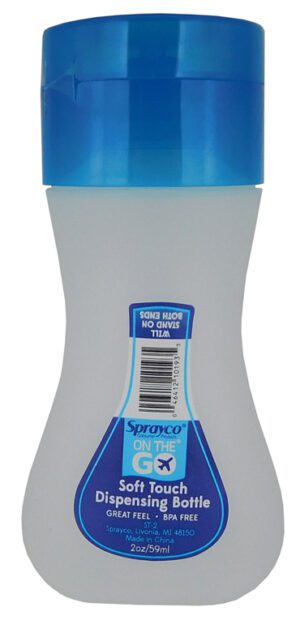 On The Go 2oz Travel Soft Touch Bottle