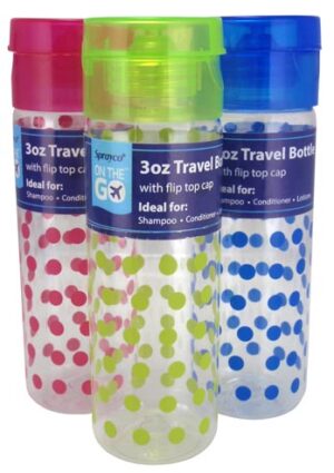 On The Go Travel Bottle 3oz With Pattern