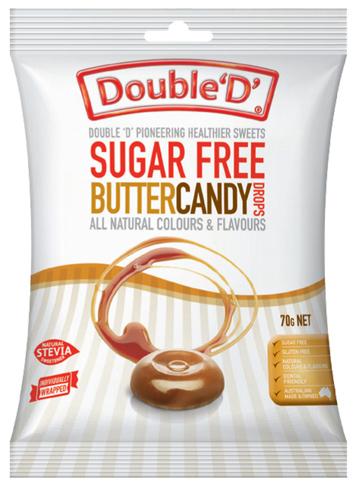 Double D Sugar Free Butter Candy 70g : 3P