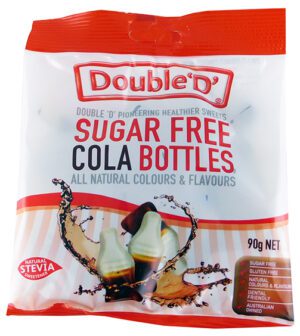 Double D Sugar Free Cola Bottles 90g
