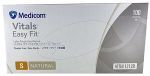 Medicom Latex Powder Free Gloves Small 100 Pack