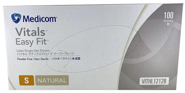 Medicom Latex Powder Free Gloves Small 100 Pack