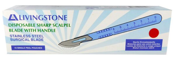 Disposable Scalpels #22 10 Pack