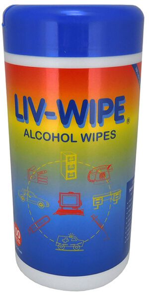 Alcohol Wipes Jumbo Dispenser 100 Pack