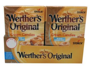 Werthers Sugar Free Flip Top 42g Display Of 10