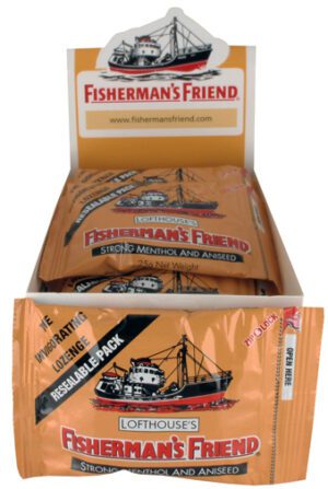 Fishermans Friend Aniseed 25g Display Of 12