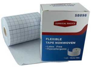 Surgical Basics Flexible Non Woven Fixation Tape 10cm X 10m