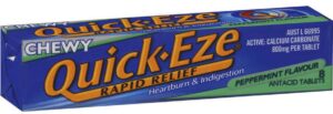 Quickeze Chewy Sticks (8 Tabs) Display Of 32