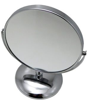 Metal Pedestal Mirror 1x & 7x Ds