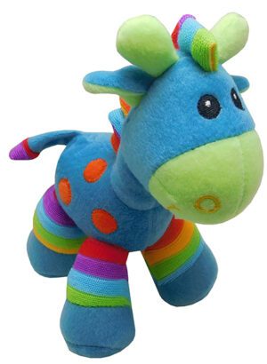 Gerry Giraffe Blue 20cm