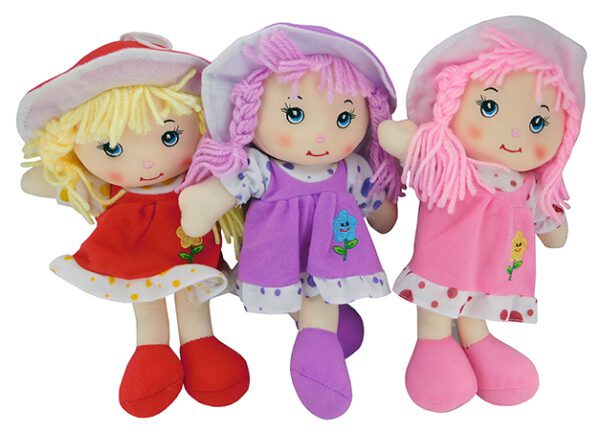 Rag Doll Ivy 25cm (3 Colours)