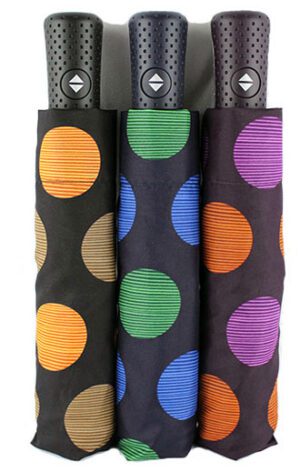 Umbrella Ladies Folding Spots Auto Open Close