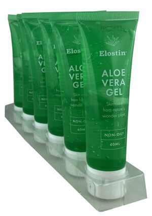 Elostin Aloe Vera Gel Tube 60ml 6pk