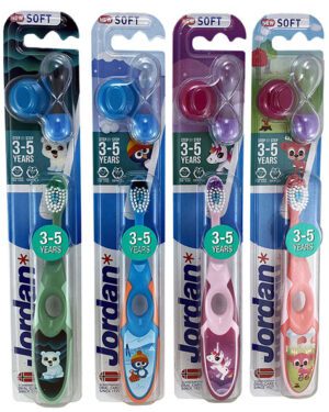 Jordan Step 2 Toothbrush 3-5 Years (4 Designs)