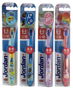 Jordan Step 3 Toothbrush 6-9 Years (4 Designs)