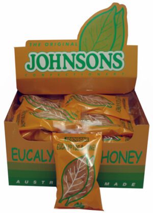 Johnsons Eucalyptus With Honey 70g Display Of 24