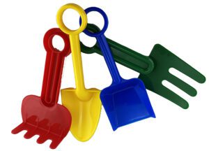 Beach Tools Small 4 Pieces