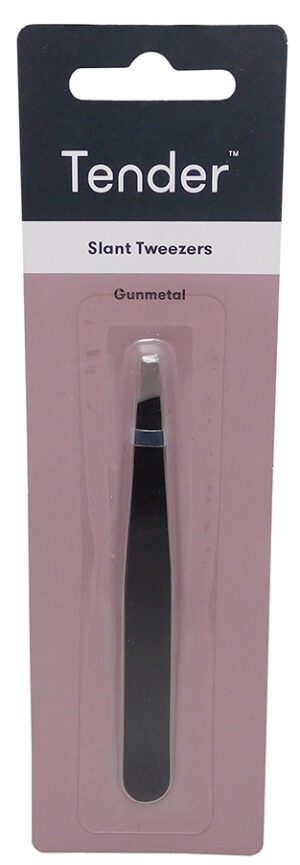 Tender Slant Tweezer Gunmetal