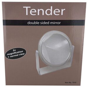 Tender Mirror On Stand 5x Mag 16cm
