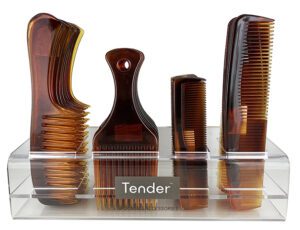 Tender Comb (12 Of 4 Styles) Display Of 48
