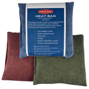 Surgical Basics Heat Pack (18 X 18cm) Clay Bead Corduroy