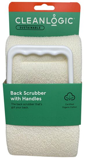 Clearance - Cleanlogic Sustainable Back Scrubber With Handles