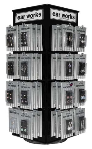 Earring Display Stand 32 Prong 96 Pair