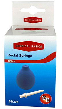 Clearance - Surgical Basics Rectal Syringe 100ml