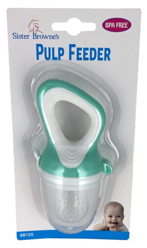 Sister Brownes Baby Pulp Feeder Silicone