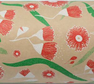 Paper Roll Flowering Gum On Kraft 50cm X 50m