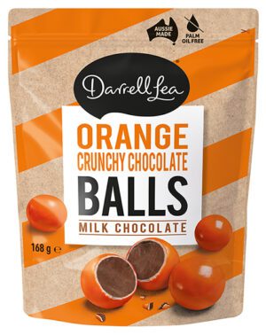 Darrell Lea Orange Chocolate Balls 3 Pack