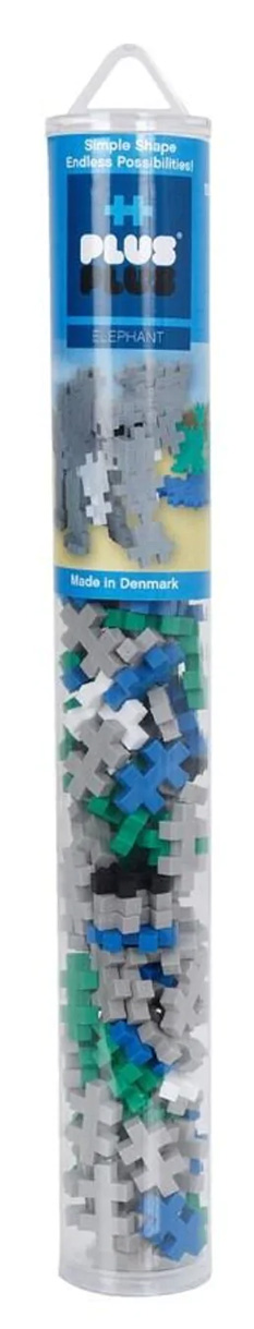 Build A Zoo Animal Tube 100pces (6 Tubes - Lion/giraffe/llama/panda/elephant/tiger)