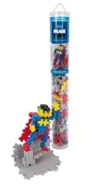 Build A Hero Tube 100pces (4 Tubes - Superhero/robot/unicorn/mermaid)