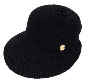 Radicool Visor Hat Black Knitted