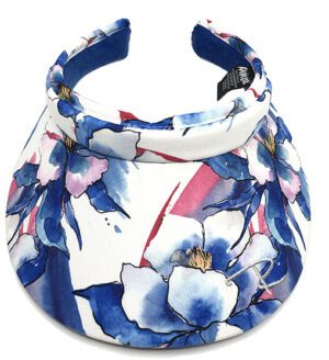 Radicool Visor Hat Floral Blue