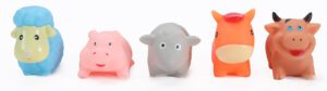 Sister Brownes Floating Bath Farm Animals 5 Pack