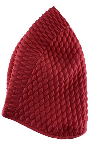 Adult Bubble Swim Cap Red