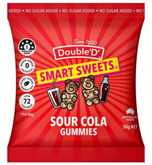 Double D Smart Sweets Sour Cola 50g