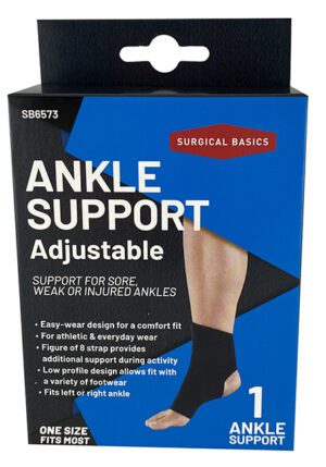 Surgical Basics Ankle Support With Strap Adjustable