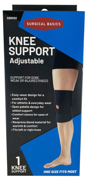 Surgical Basics Active Knee Support For Sore Weak Or Injured Knees