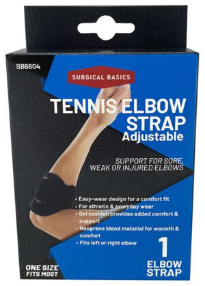 Surgical Basics Tennis Elbow Strap With Gel Cushion - Universal