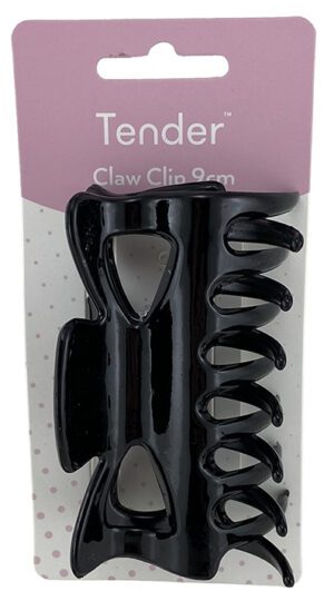Tender Claw Clip Black 9cm