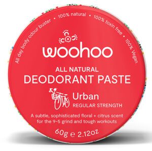 Woohoo All Natural Deodorant Paste In Tin Urban 60g