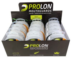 Prolon Adult Mouthguard Age 16+ Clear Display Of 15