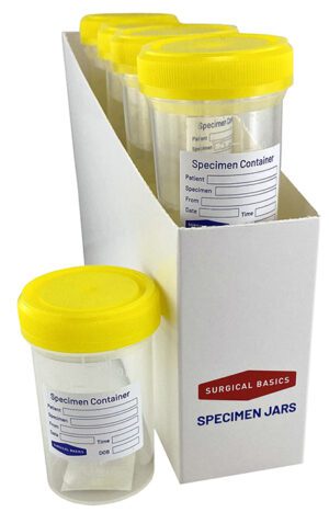 Surgical Basics 60ml Specimen Jars 10 Pack
