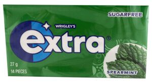 Extra Sugar Free Gum Spearmint 27g Display Of 24
